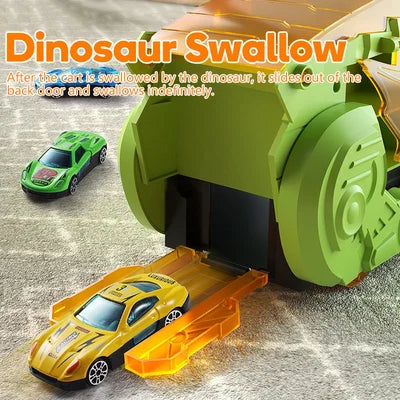 🚗 Transport Dinosaur Truck with Foldable Sliding
