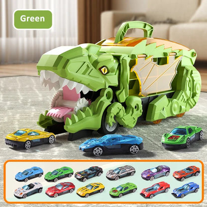 🚗 Transport Dinosaur Truck with Foldable Sliding